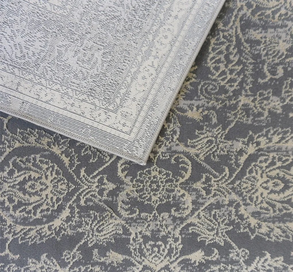 BE Koberec Allianz 6301 GREY – sivý obdĺžnikový Rozmer: 200x290 cm