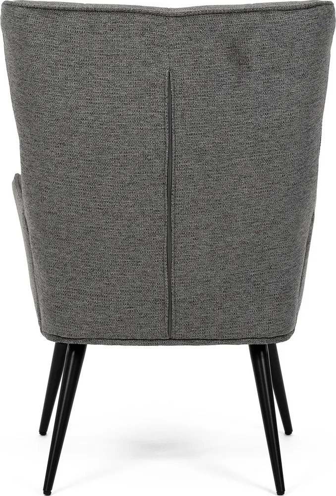 Relaxačné kreslo 315 GREY2, tmavosivá