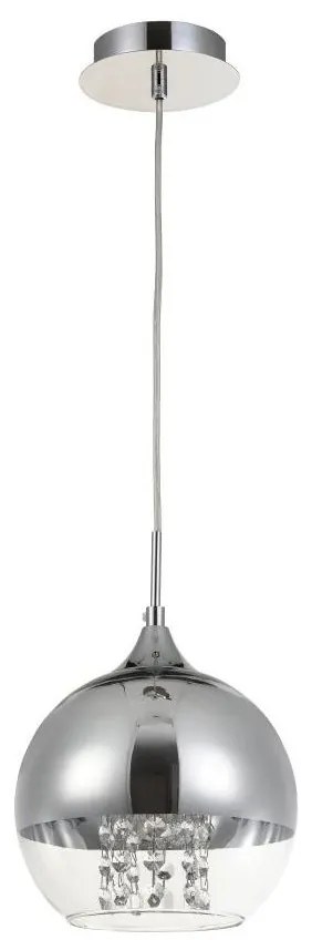 Maytoni P140-PL-110-1-N - Luster na lanku FERMI 1xE27/60W/230V chróm