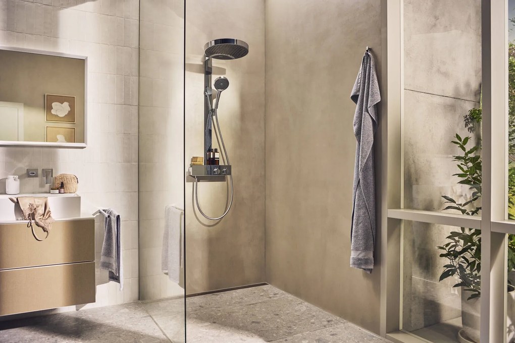 Hansgrohe Metropol, umývadlová batéria pod omietku 225 mm, 2-otvorová inštalácia, chrómová, HAN-32526000