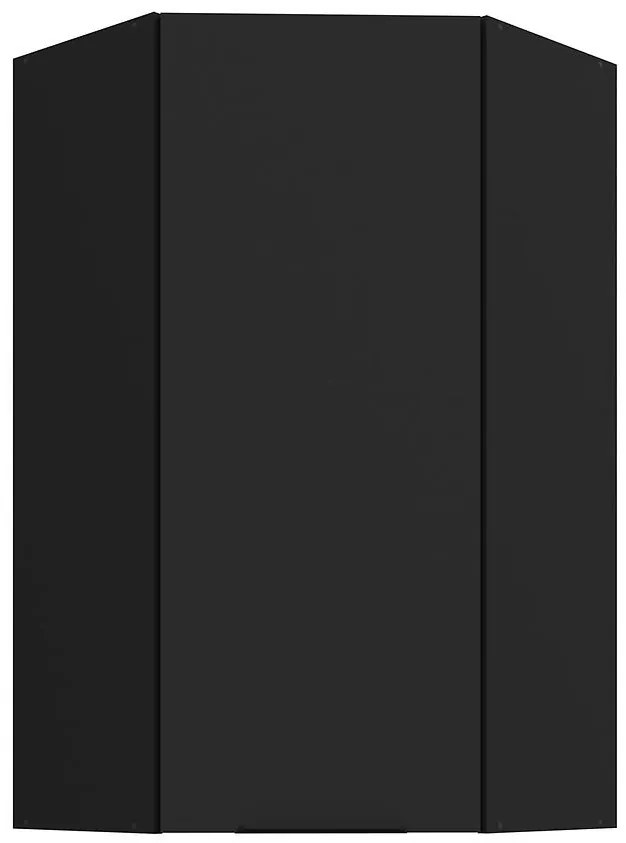 Skrinka do kuchyne Siena matná čierna 60x60 GN-108 1F (45°)