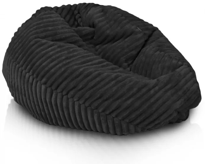 Sedací vak Bag Sako L Stripe Farba: Granatový