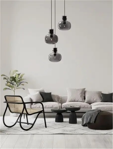 Retro luster na lanku Cinzia 30 smoky