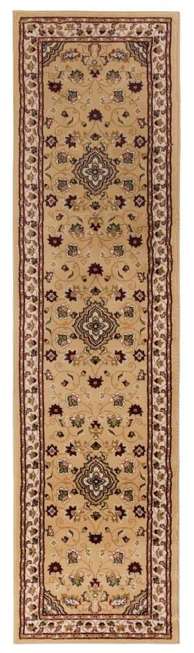 Béžový behúň 60x230 cm Sherborne – Flair Rugs
