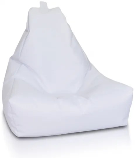 Kreslo Keiko M Polyester – moderné a pohodlné kreslo na čítanie, relax aj hranie Farba: NC3 - biely