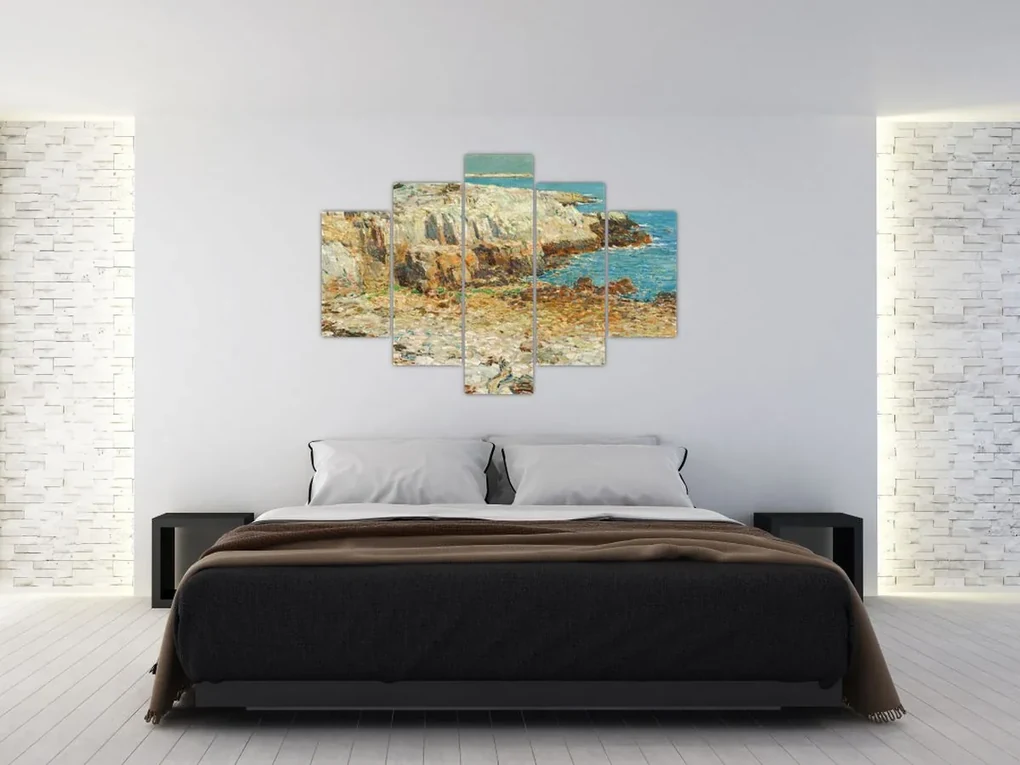 Obraz - Childe Hassam, A North East Headland, reprodukcia (150x105 cm)