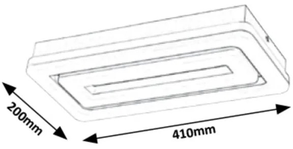 Rabalux 5648 - LED Stropné svietidlo ALANA LED/40W/230V biela