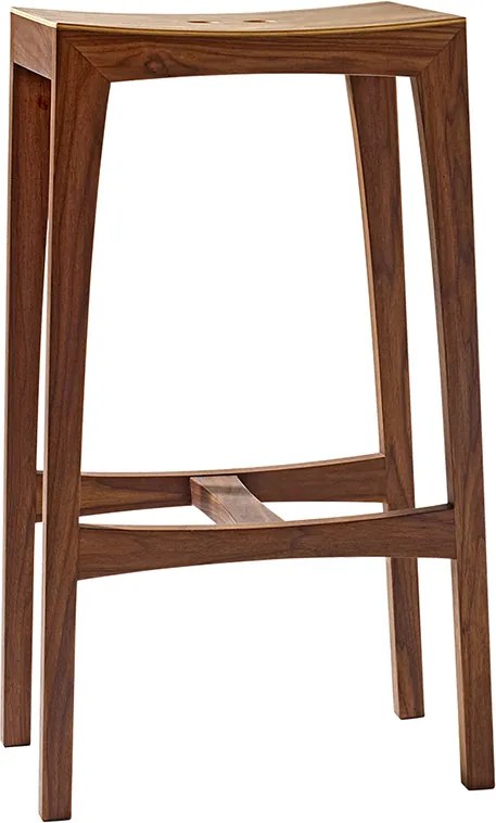 Barová taburetka OTTO, 35x29x68 cm Dub