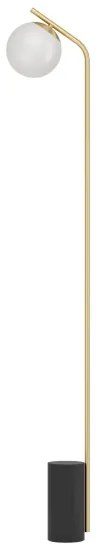 Eglo 39981 - Stojacia lampa BETULIA 1xE27/40W/230V zlatá