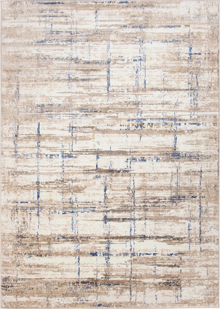 TA Koberec D151M BIELA/TMAVOMODRÁ ASTHANE Rozmer: 180x250 cm