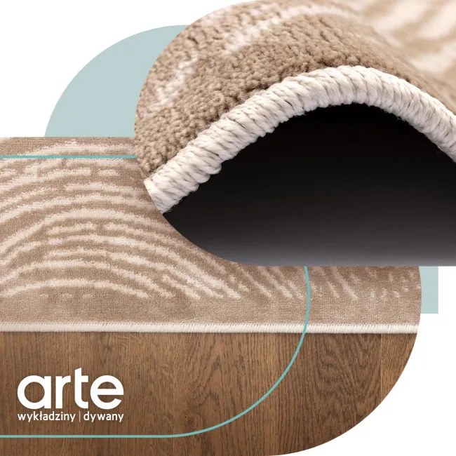 Koberec FD SENSI BRANCO tmavobéžový