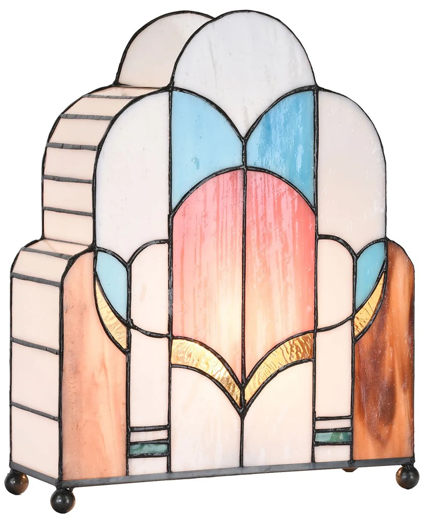 Dekoratívna vitráž lampa 30*4*25 CHIC