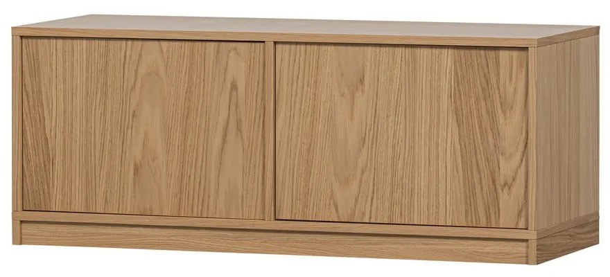 Modulárny TV stolík v dekore duba v prírodnej farbe 110x44 cm Modulair – vtwonen