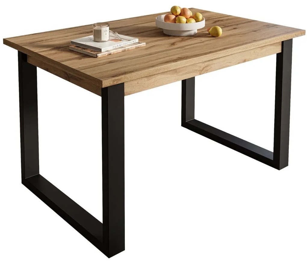 PLUTO JEDÁLENSKÝ STÔL DUB WOTAN 125 cm