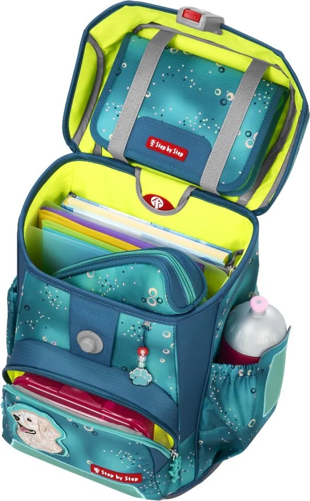 Školská aktovka Step by Step CLOUD, Dog Basty - 5-dielna súprava