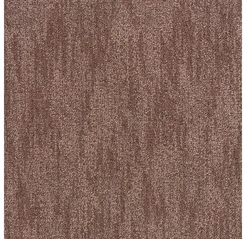 Spoltex koberce Liberec AKCIA: 90x170 cm Metrážny koberec Leon 93244 Tm. Hnedý - Bez obšitia cm
