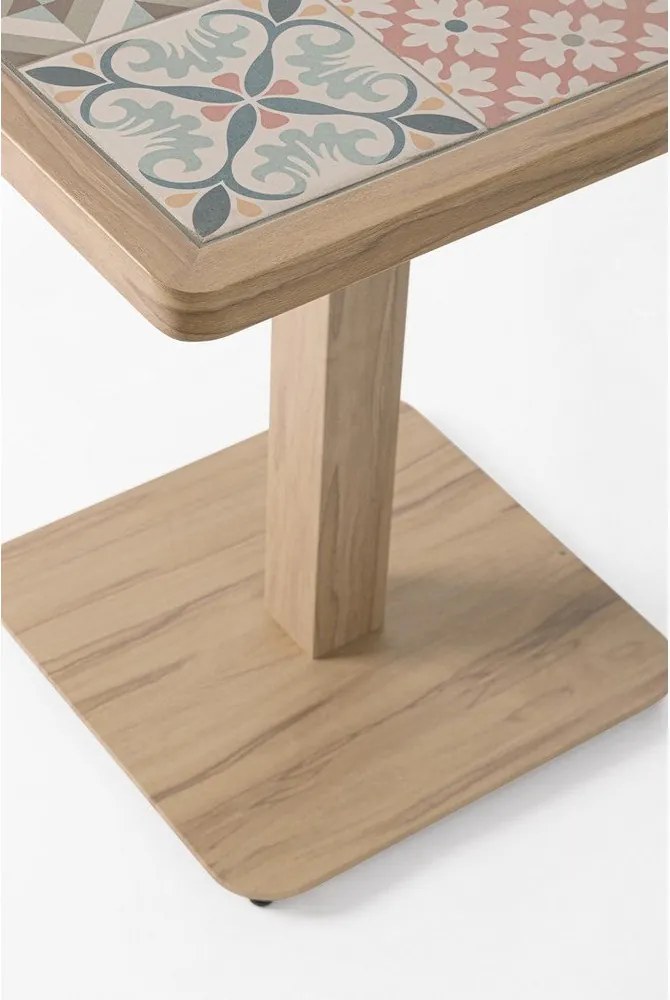 Oceľový záhradný stolík 73x73 cm Kalimera – Bizzotto