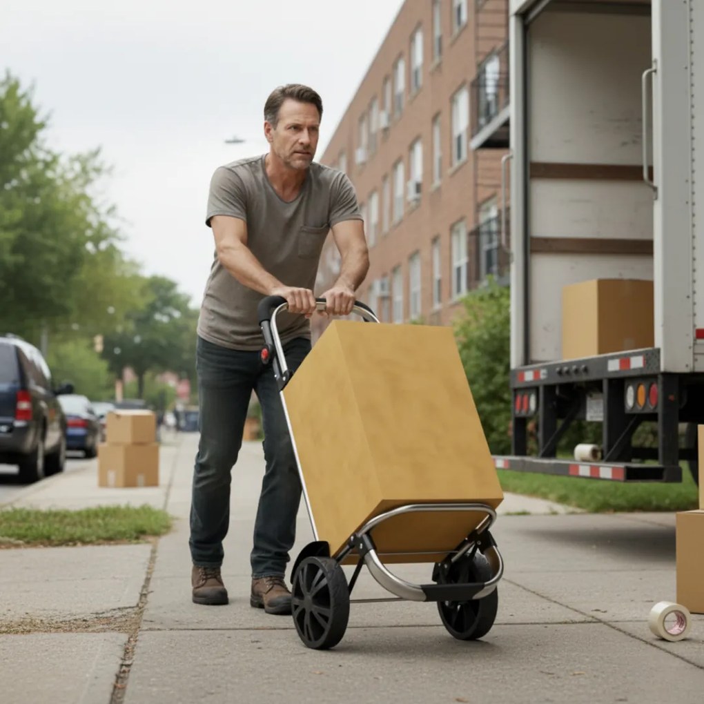 Nákupná taška na kolieskach EASY, 50l, modrá Jurhan