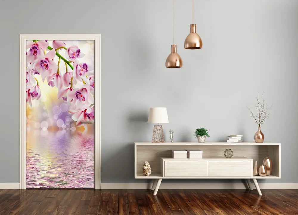 Fototapeta samolepiace orchidea 95x205 cm