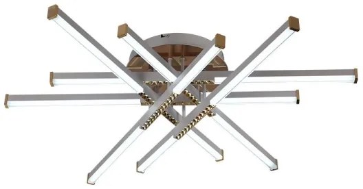 LED Stmievateľný prisadený luster LED/90W/230V 3000-6500K + diaľkové ovládanie