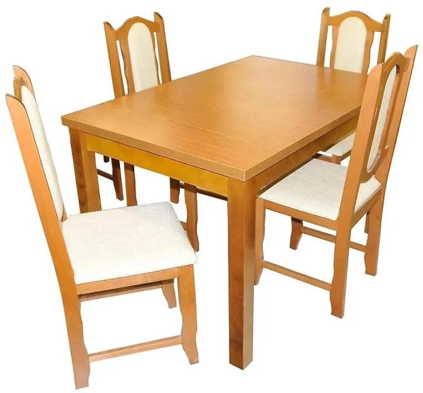 Jedálenská zostava Smart 1+4 Rustik