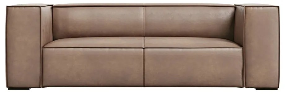 Svetlohnedá kožená pohovka 212 cm Madame - Windsor & Co Sofas