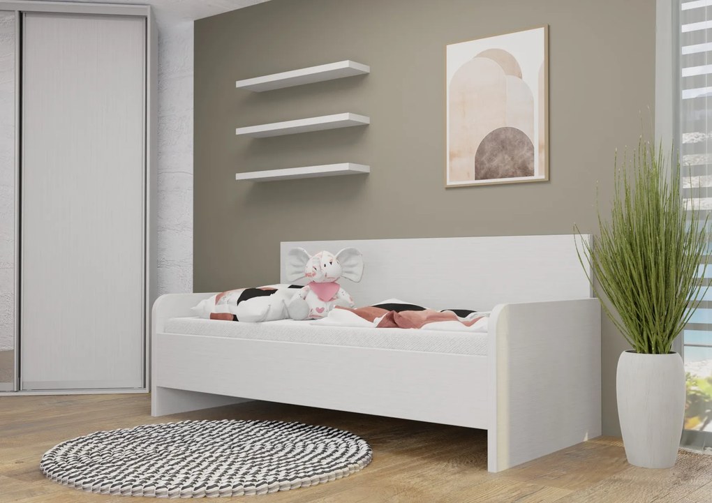 Wood Service Jednolôžko Žanetka R bez úložného priestoru 80 x 200