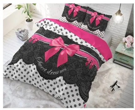 Sammer Romantické posteľné obliečky Sweet Dreams v rozmere 160x200 cm 5908224094339 160 x 200 cm