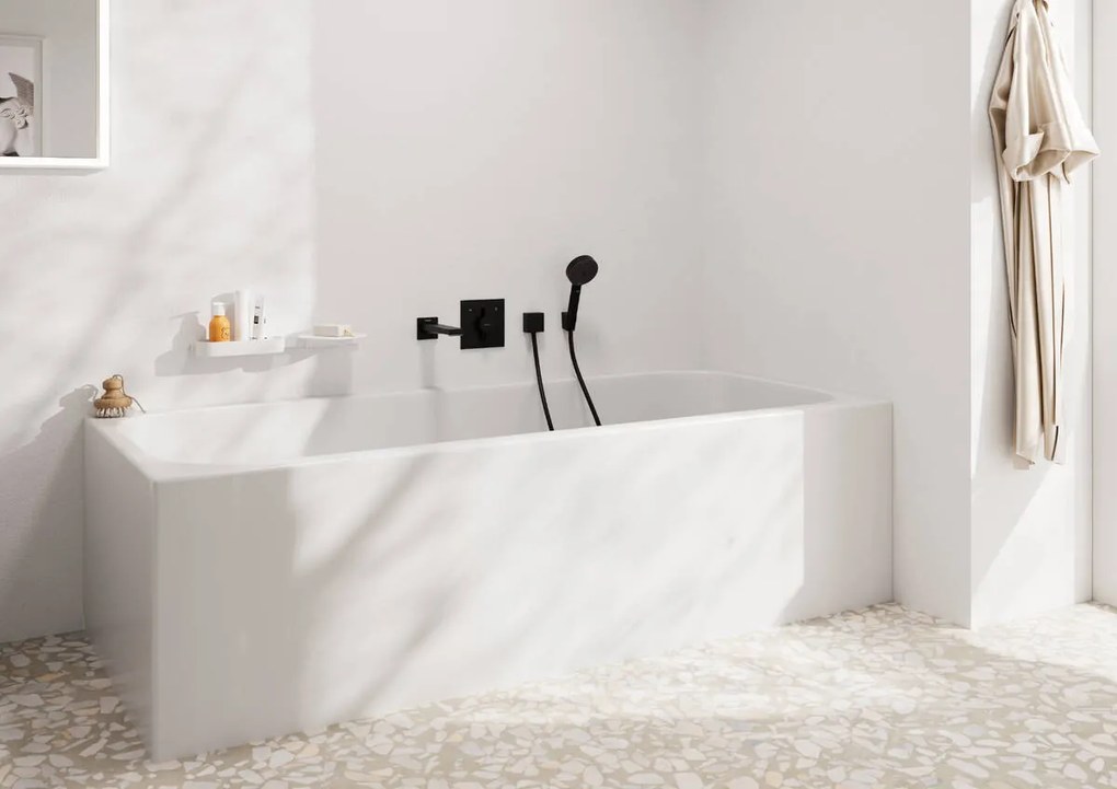 Hansgrohe Tecturis E, vaňový výtok, čierna matná, HAN-73410670