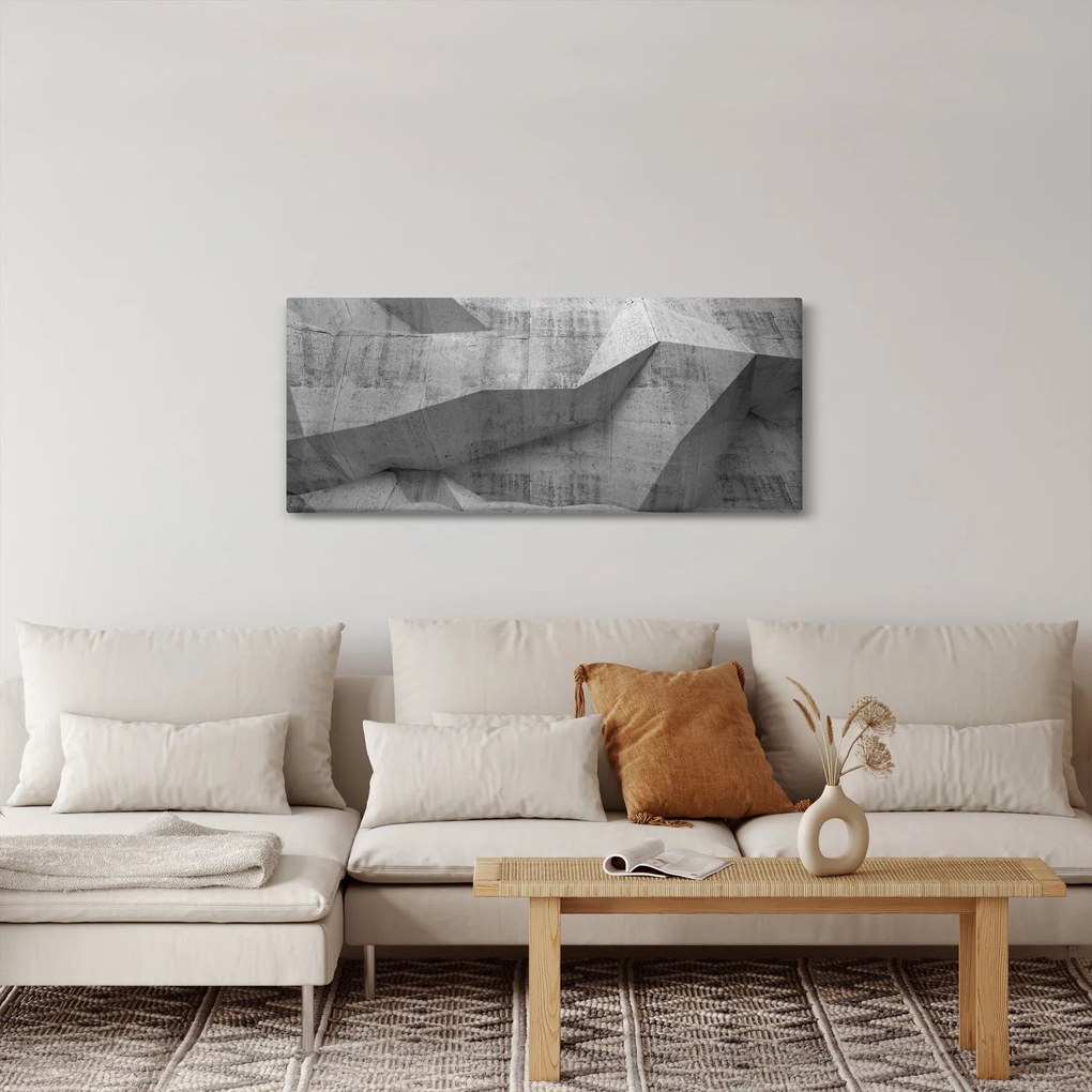 Obraz - 3D stena (120x50 cm)