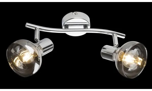 GLOBO 54921-2 - Bodové svietidlo LOTHAR 2xE14/40W/230V