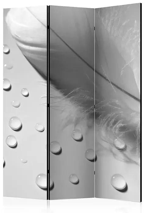 Paraván - White Feather [Room Dividers] Veľkosť: 135x172, Verzia: Jednostranný