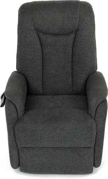 Polohovacie kreslo sivé, elektrické TV-L8963 GREY2