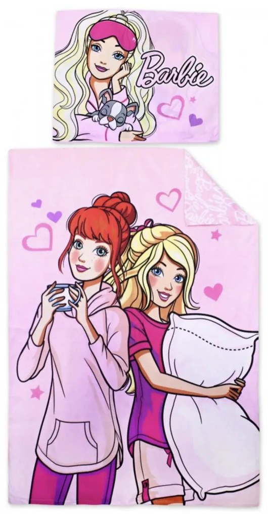 Obliecky Disney Barbie 140x200cm+90x70cm Setino Tiahome