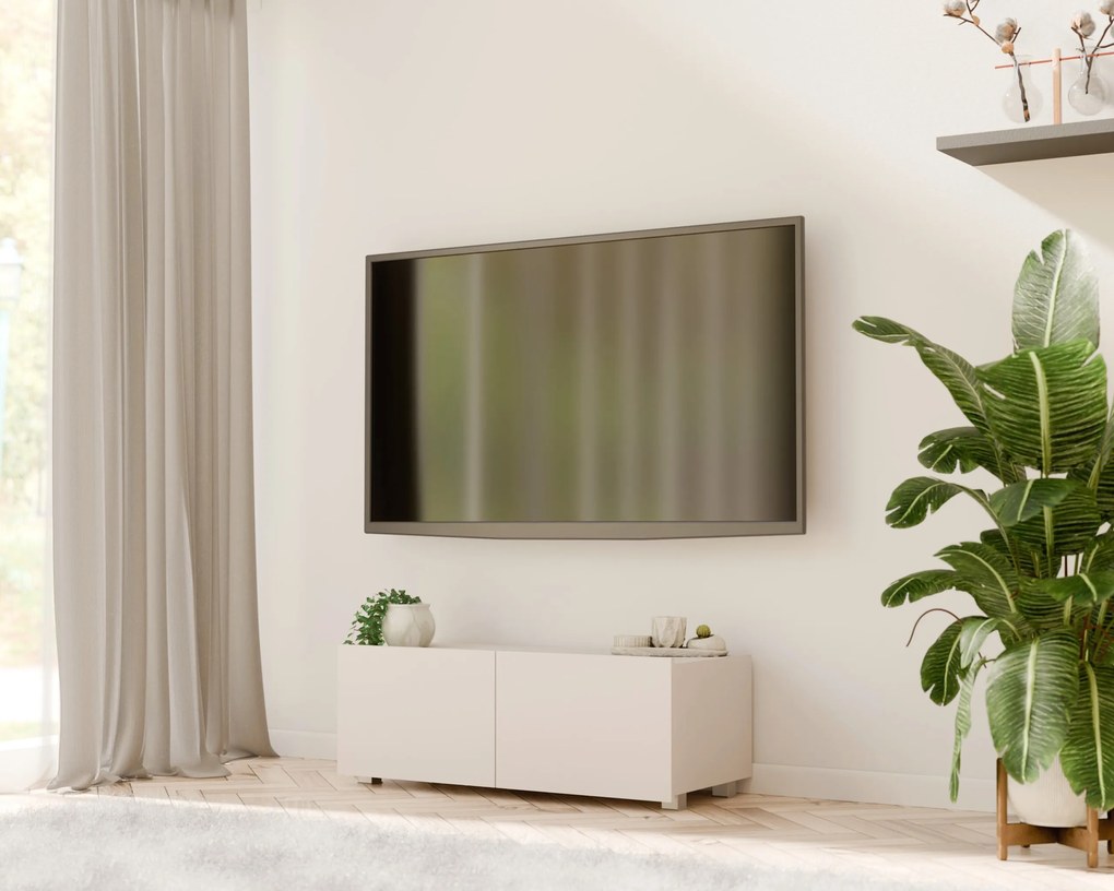 Tv stolík Calabria RTV 100 (cashmere). Akcia -23%. Vlastná spoľahlivá doprava až k Vám domov. 1121524