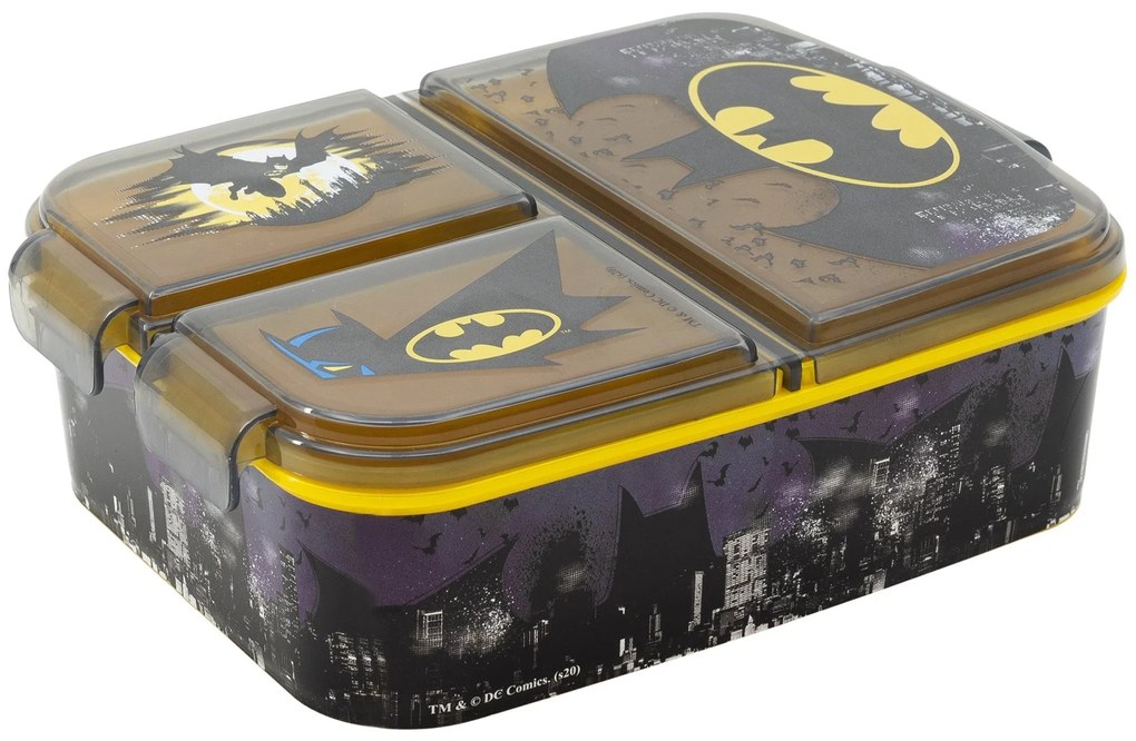 Multibox na desiatu Batman - DC Comics s tromi priehradkami
