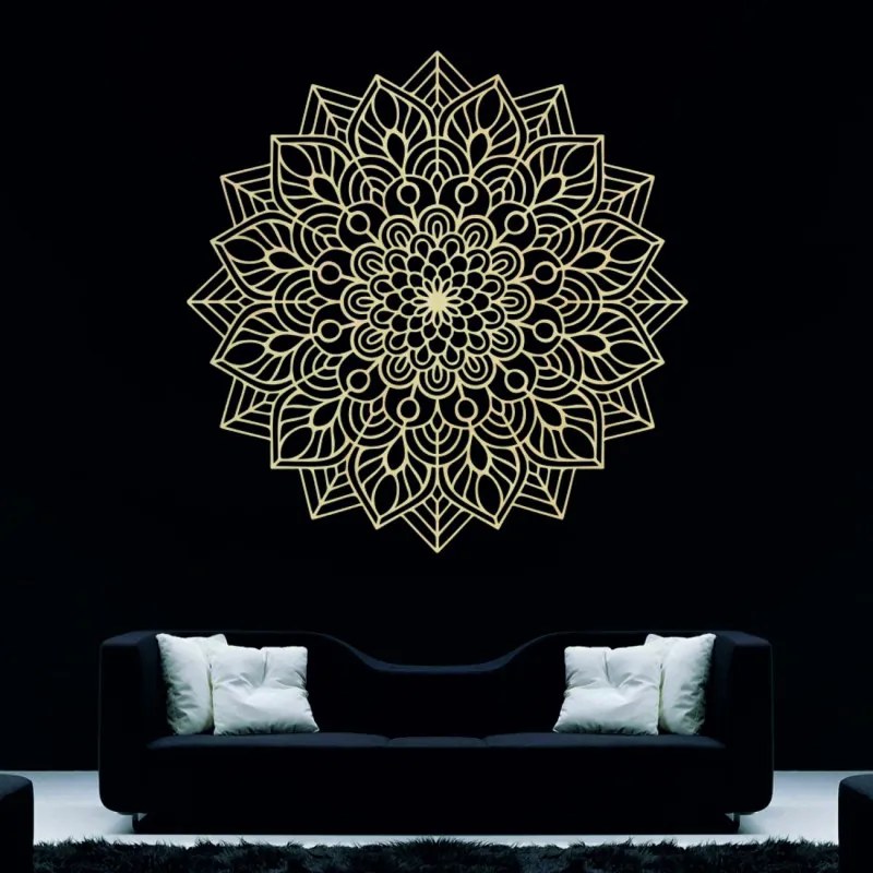 Drevená Mandala, Nástenná Dekorácia, Boho Štýl I SENTOP PR0319-A
