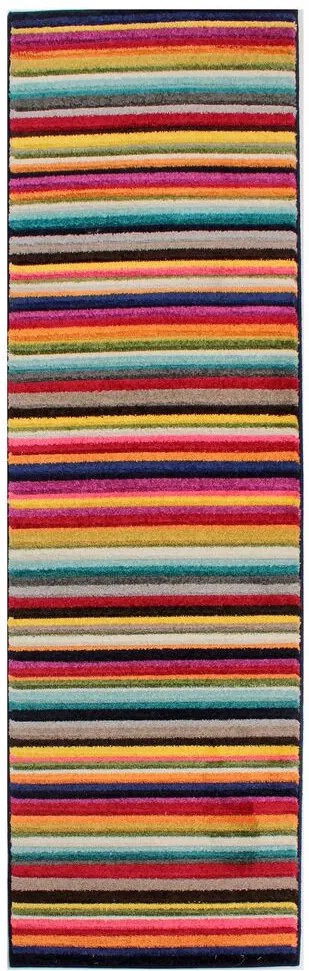 Behúň Spectrum Tango Multi, 66x300, viacfarebná, chodba / predsieň, Flair Rugs