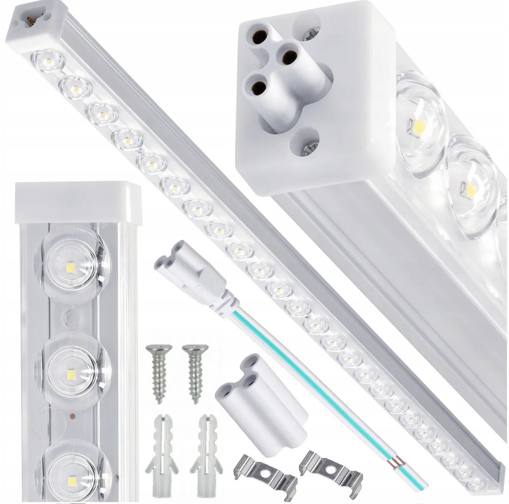 BERGE LED lampa NEPTUN 120cm - 36W -3600lm - IP20 - 6000K - studená biela