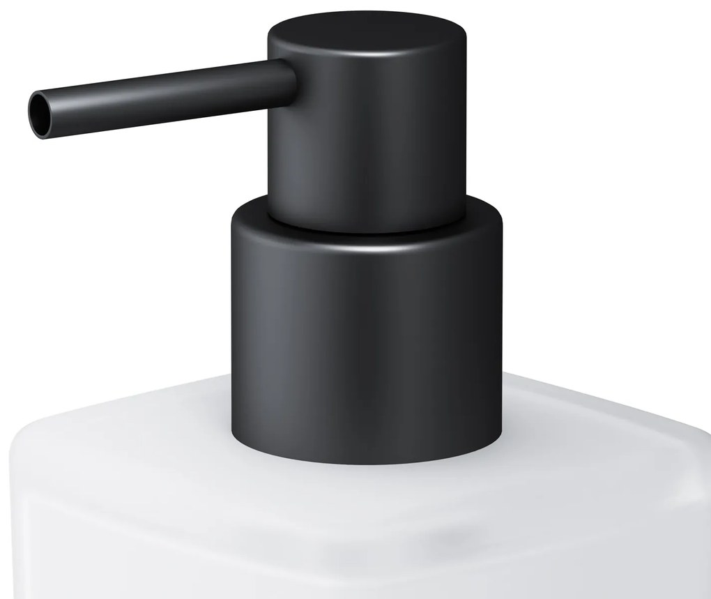 Dávkovač mydla AM.PM Gem AGA36922 nástenný, sklo, čierny