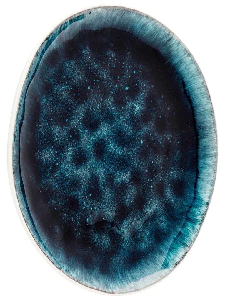 Mustique tanier modrý Ø21 cm