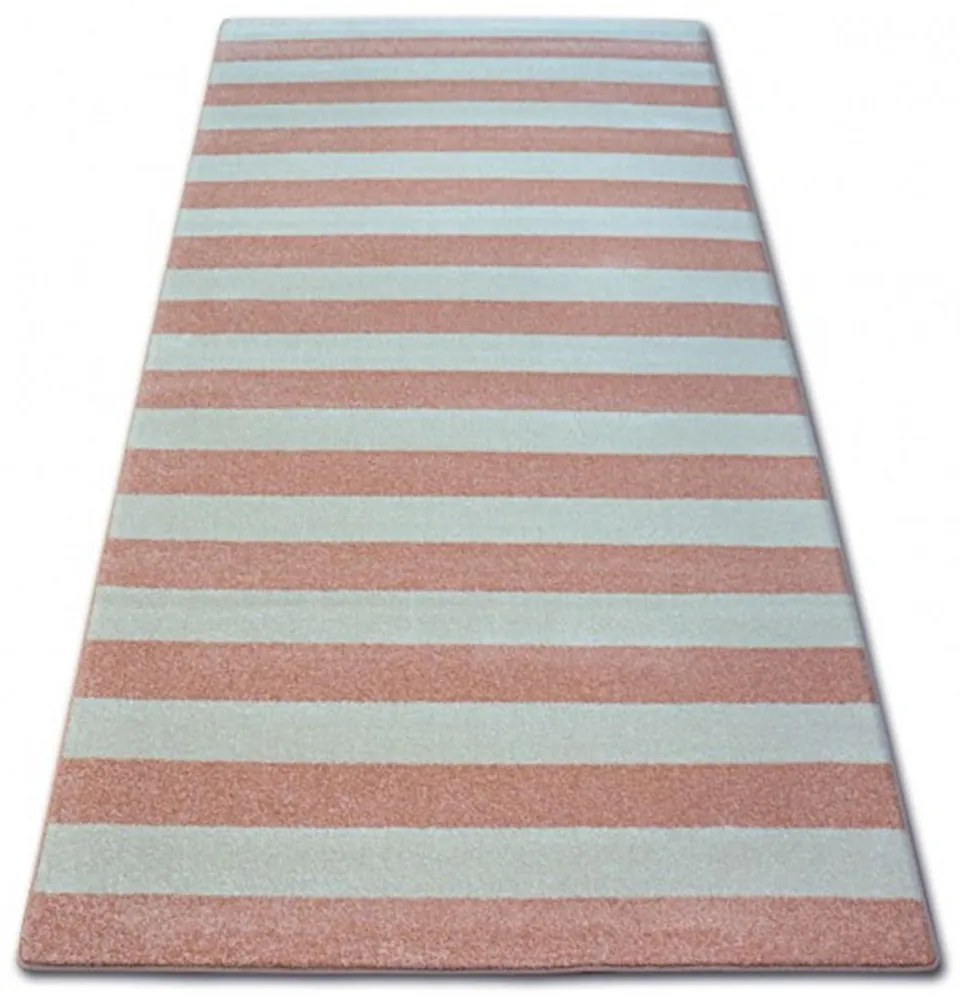 Kusový koberec Pruhy ružový 160x220cm