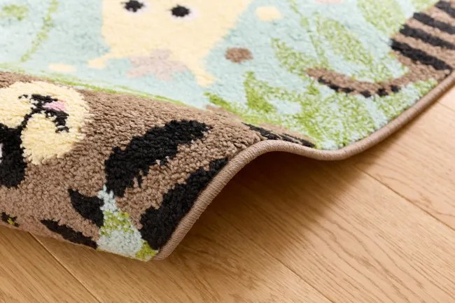 Detský koberec Funky Top Jungla mätový