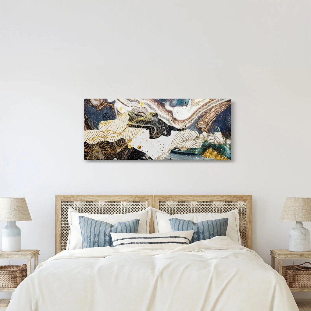 Obraz - Dizajnový mramor (120x50 cm)