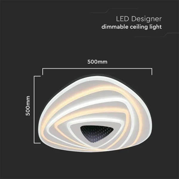 LED Stmievateľné stropné svietidlo LED/120W/230V 3000-6500K + DO