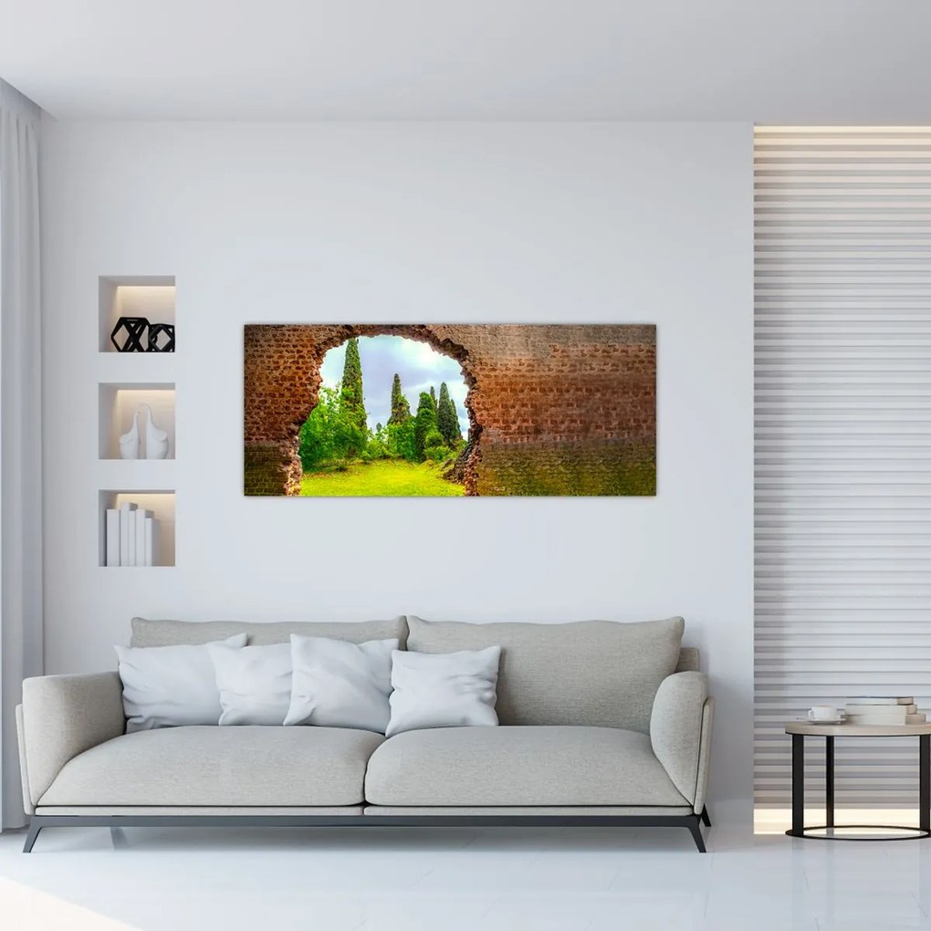 Obraz - Záhrada Eden (120x50 cm)