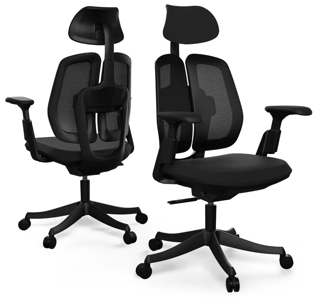 Liftor Active, čierna (textil + sieťovina)