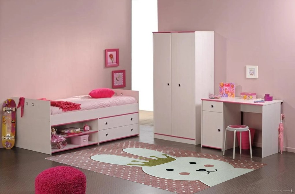 Kusový koberec Smart Kids 22414 Pink, 160x230, ružová, detská izba, Berfin Dywany