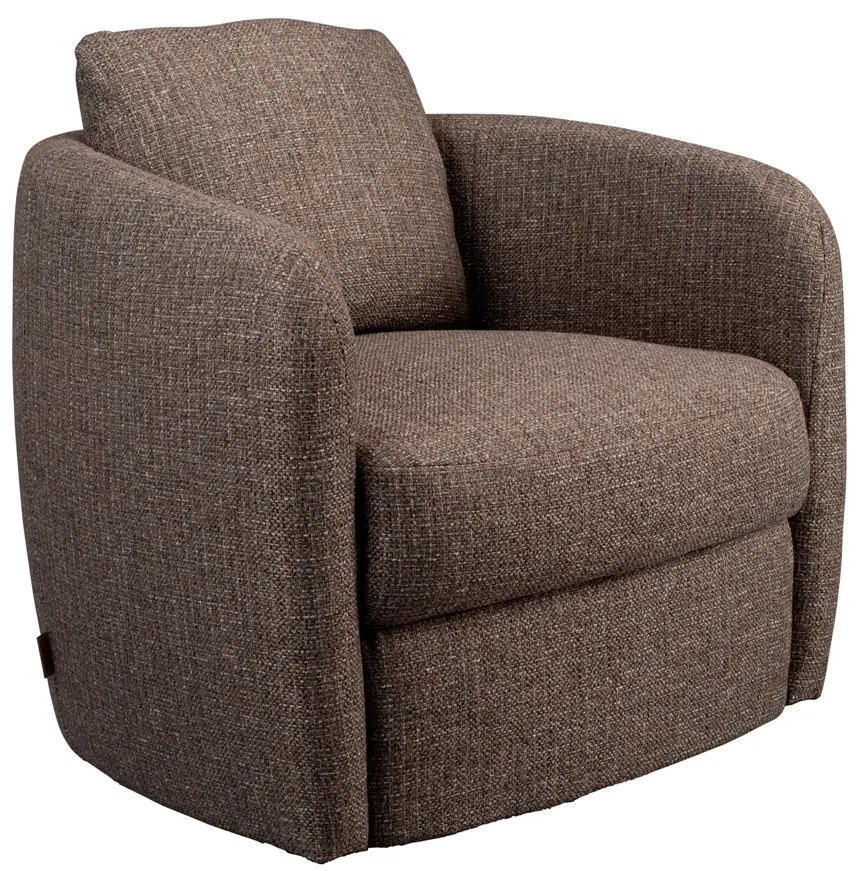 Dutchbone Boho Stone čalúnené kreslo - Tmavosivá
