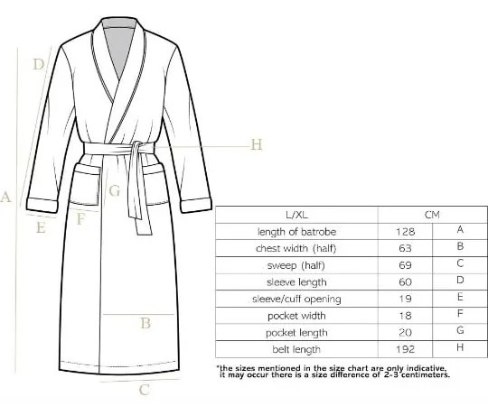 Mikroplyšový župan v horčicovej farbe veľkosť L/XL Cozy – Tiseco Home Studio
